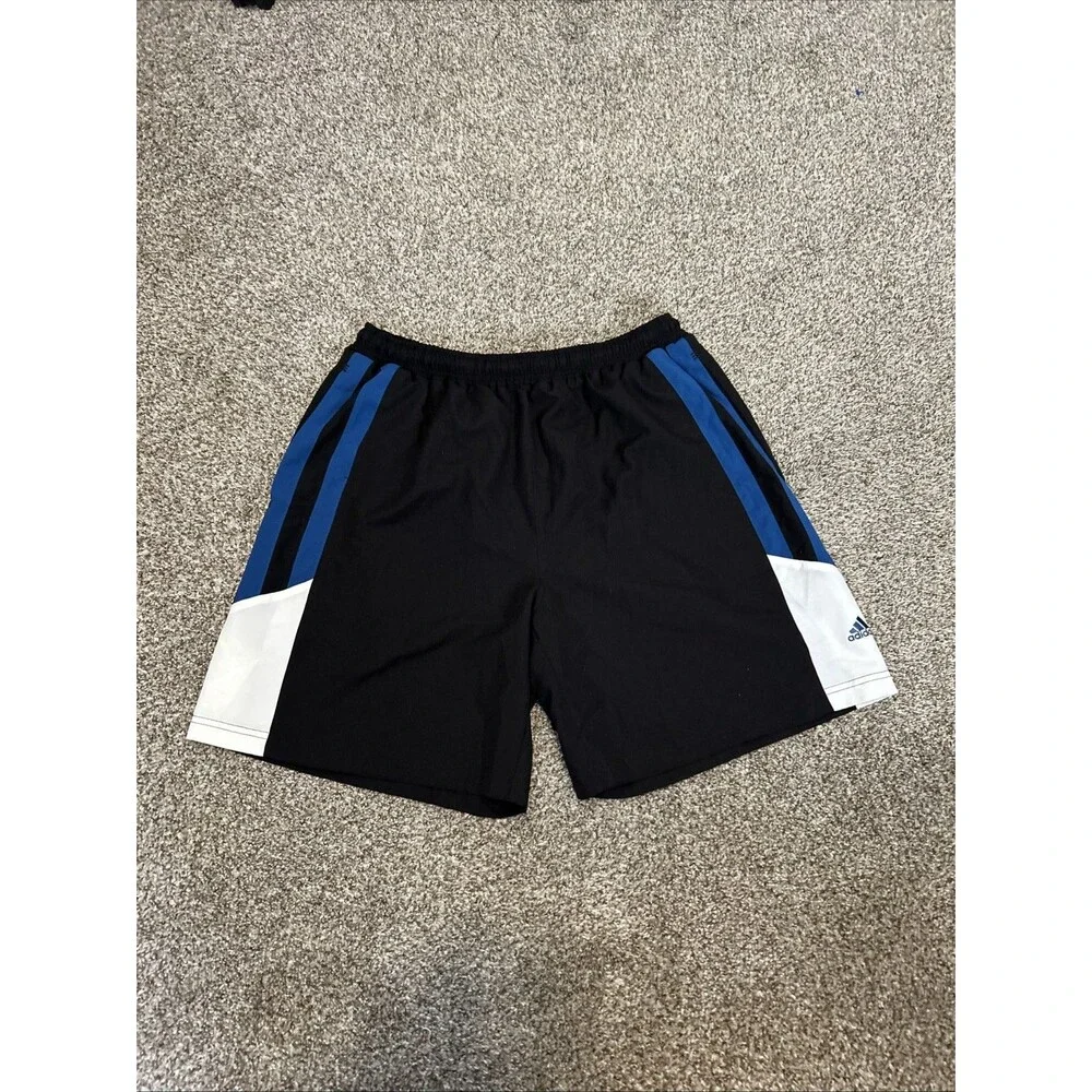 Vintage 90s Adidas Nylon Athletic Sport Track Short Men L 8